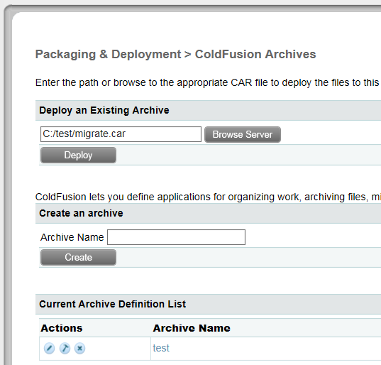 Migrating CF Admin settings from ColdFusion 9 or 10 to ColdFusion 11